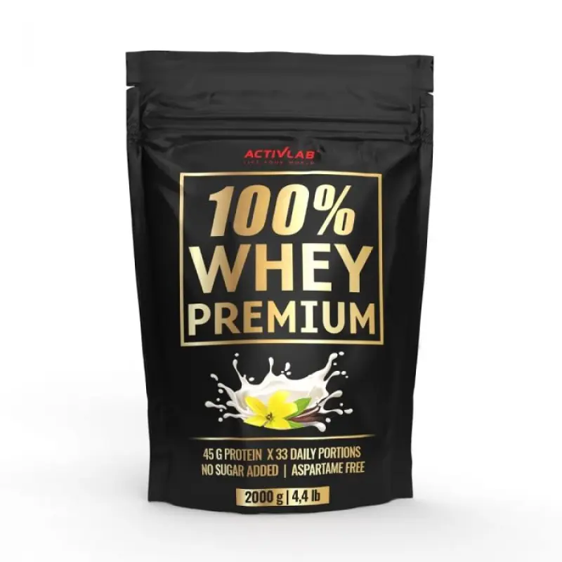Proteínový prášok 100% Whey ActivLab vanilka 2000g