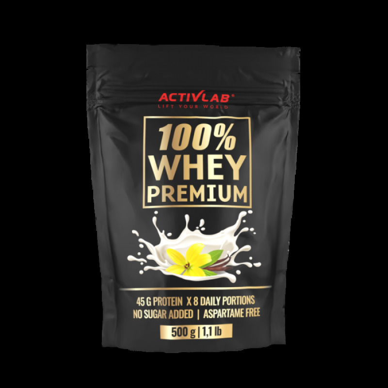 Proteínový prášok 100% Whey ActivLab vanilka 500g