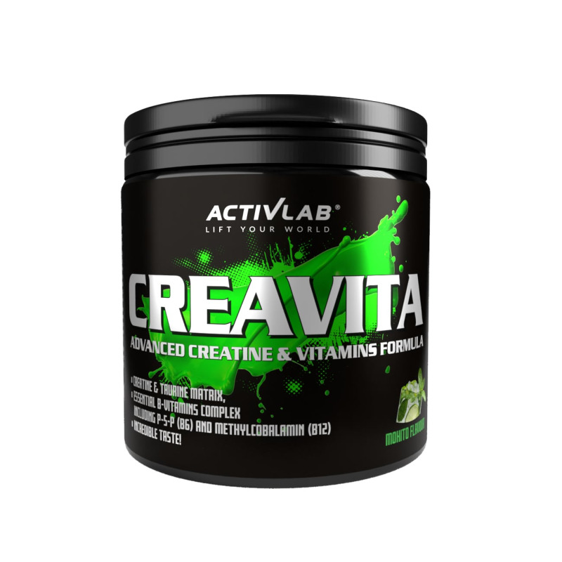 Kreatín monohydrát CREAVITA ActivLab 300g mojito