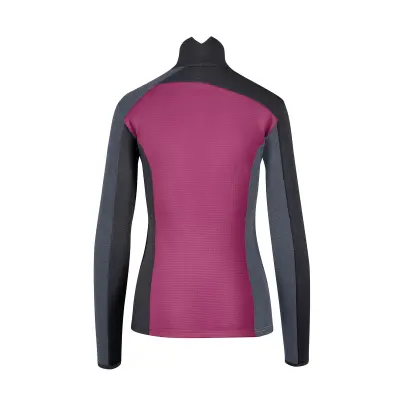 Karpos Federa Full-Zip Dámska Flíska Purple/Black/Ombre Blue