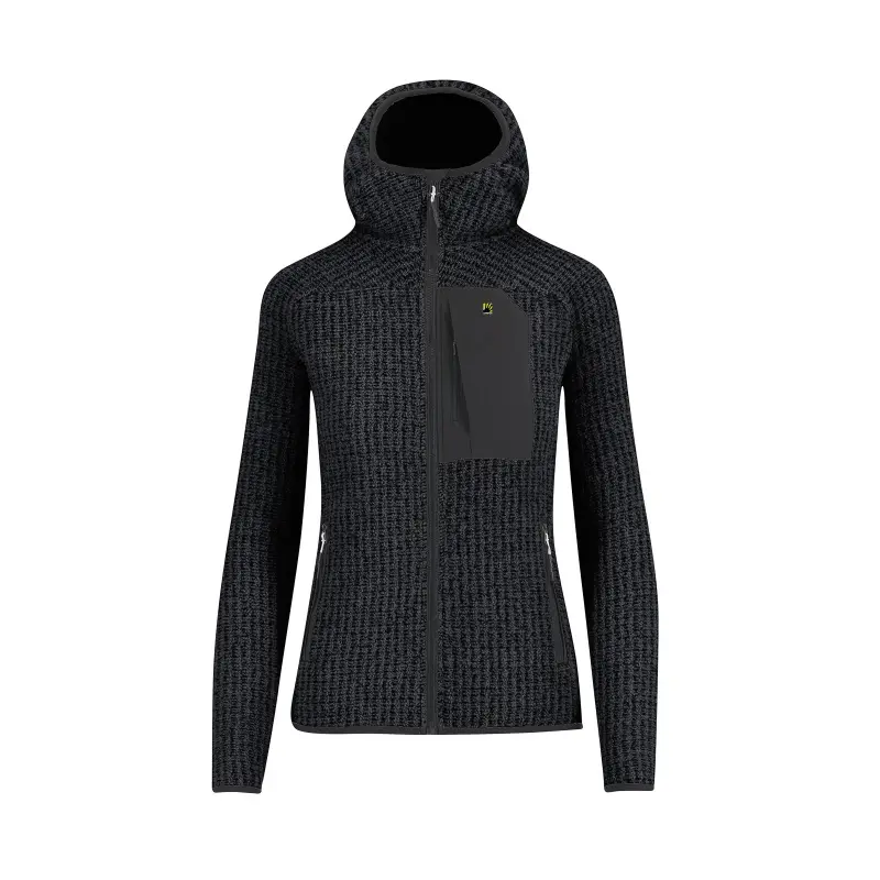 Karpos Rocchetta Evo Hoodie Dámska Flíska Black