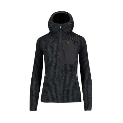 Karpos Rocchetta Evo Hoodie Dámska Flíska Black