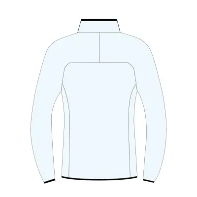 Karpos Rocchetta Half Zip Dámska Flíska Bright White