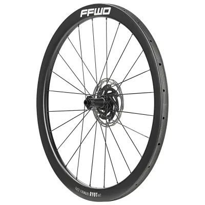 Karbonová kola RYOT44 V2 TEAM TECH (44 mm), FFWD N/GAGE 2:1, White, galuska
