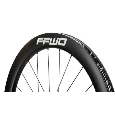 Karbonová kola RYOT55 V2 (55 mm), FFWD N/GAGE 2:1, White, plášť