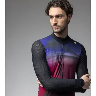 Zateplený cyklistický dres ALÉ pánský R-EV1    QUICK