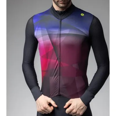 Zateplený cyklistický dres ALÉ pánský R-EV1    QUICK