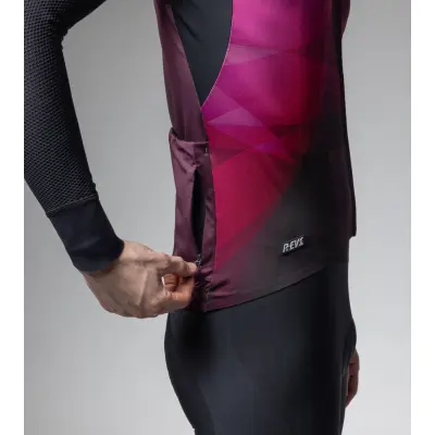 Zateplený cyklistický dres ALÉ pánský R-EV1    QUICK