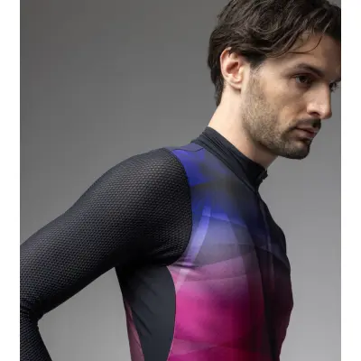 Zateplený cyklistický dres ALÉ pánský R-EV1    QUICK