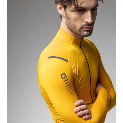 Zateplený cyklistický dres ALÉ pánský R-EV1    WARM RACE