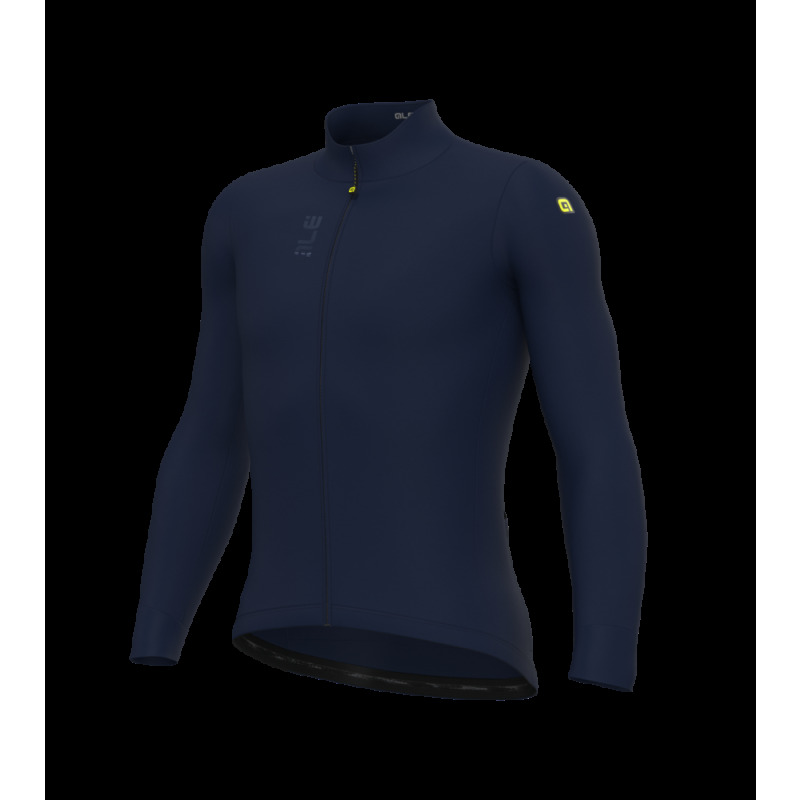 Zateplený cyklistický dres pánsky Alé Cycling Pragma Fondo 3.0 modrý
