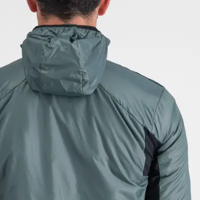 Sportful SUPERGIARA PUFFY s dlhým rukávom shrub green