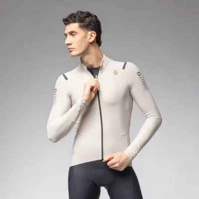 Zateplený cyklistický dres ALÉ pánský R-EV1    WARM RACE