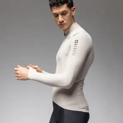 Zateplený cyklistický dres ALÉ pánský R-EV1    WARM RACE