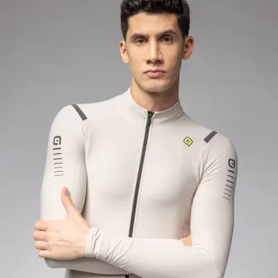 Zateplený cyklistický dres ALÉ pánský R-EV1    WARM RACE