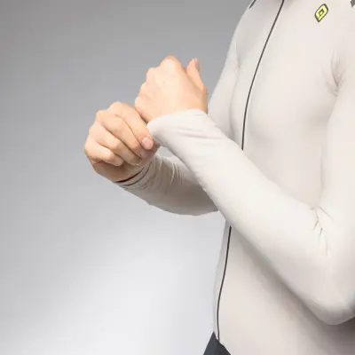 Zateplený cyklistický dres ALÉ pánský R-EV1    WARM RACE