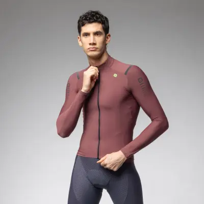 Zateplený cyklistický dres ALÉ pánský R-EV1    WARM RACE
