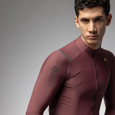 Zateplený cyklistický dres ALÉ pánský R-EV1    WARM RACE