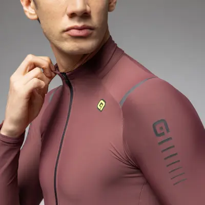 Zateplený cyklistický dres ALÉ pánský R-EV1    WARM RACE