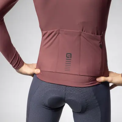 Zateplený cyklistický dres ALÉ pánský R-EV1    WARM RACE
