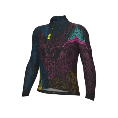 Zateplený cyklistický dres ALÉ pánský PRAGMA ZANZIBAR