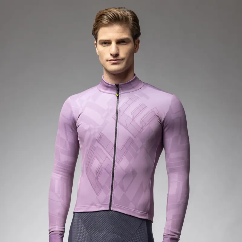 Zateplený cyklistický dres ALÉ pánský PRAGMA SCHEMA