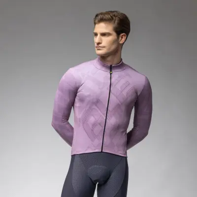 Zateplený cyklistický dres ALÉ pánský PRAGMA SCHEMA