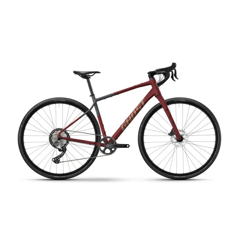 GHOST Asket Deep Crimson/Gunmetal Grey Matt