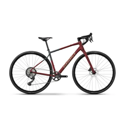 GHOST Asket Deep Crimson/Gunmetal Grey Matt