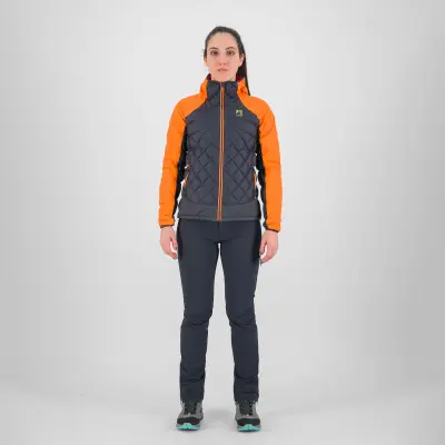 Karpos LASTEI ACTIVE PLUS dámska bunda Vulcan/Vibrant Orange