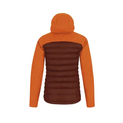 Karpos Sass Dortiga Hoodie Bunda Mahogany/Vibr.Orange
