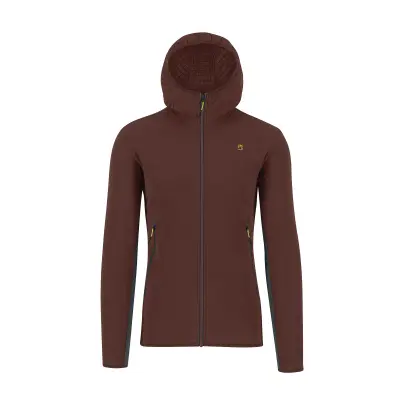 Karpos Marmolada Hoodie Flíska Mahogany/Woodl.Gray