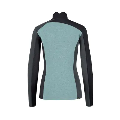 Karpos Federa Half-Zip Dámska Flíska Forget/Black/Woodl.Gray