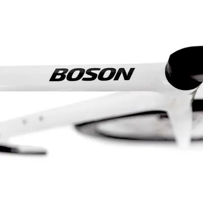 Silniční kolo Isaac Boson Mineral White 105 Di2