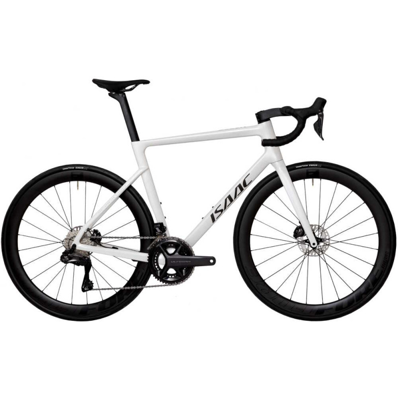 Cestný bicykel Isaac Boson Mineral White Ultegra Di2