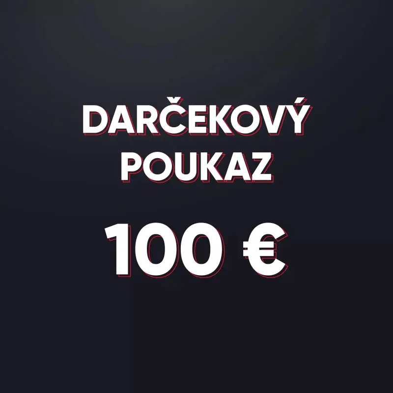 Darčeková poukážka v hodnote 100 € - elektronická forma