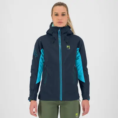 Karpos STORM EVO dámska bunda Vulcan/Blue Atoll