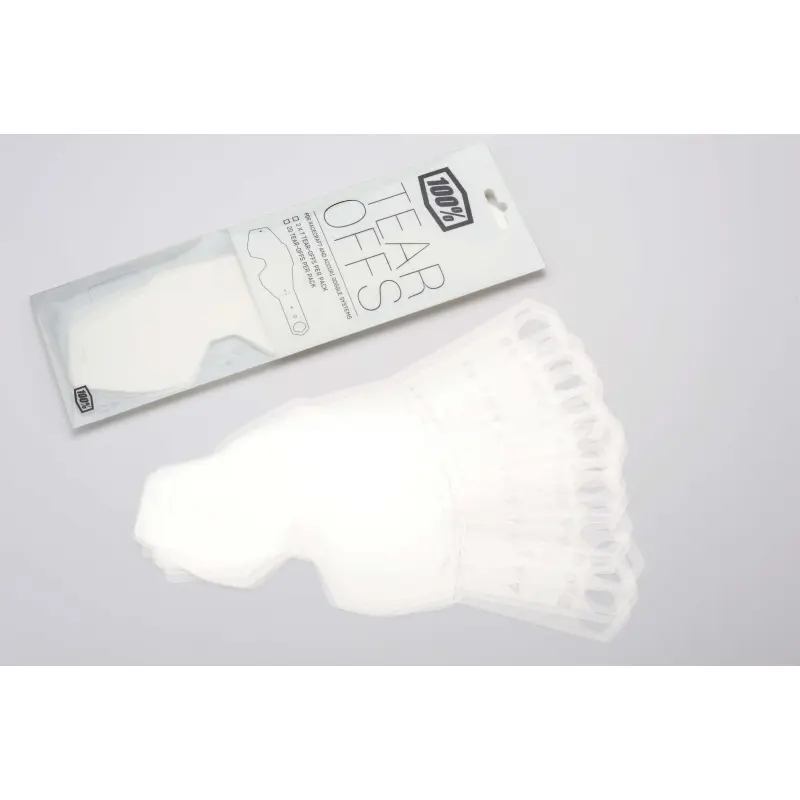RACECRAFT/ACCURI/STRATA Standard Tear-Offs - 50 pk