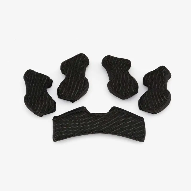 TRAJECTA Thin Cheek Pad and Neck Roll Kit Black