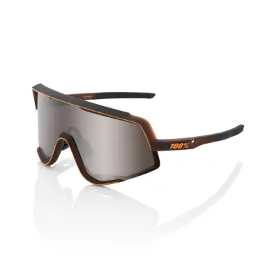 GLENDALE  - Matte Translucent Brown Fade - HiPER Silver Mirror Lens