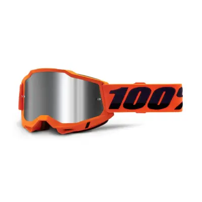 ACCURI 2 Goggle - Neon/Orange - Mirror Silver Flash Lens