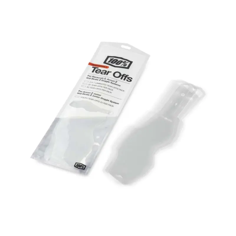 AC2/ST2 JUNIOR Standard Tear-Offs 20 PK