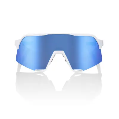 S3 - Matte White - HiPER Blue Multilayer Mirror Lens