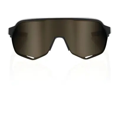 S2 - Matte Black - Soft Gold Mirror Lens