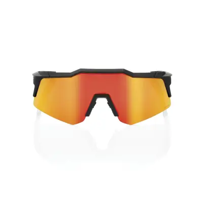 SPEEDCRAFT XS - Soft Tact Black - HiPER Red Multilayer Mirror Lens