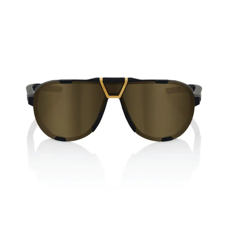 WESTCRAFT - Soft Tact Black - Soft Gold Mirror Lens