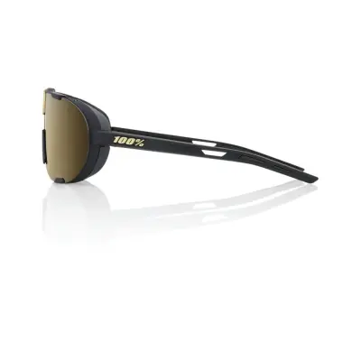 WESTCRAFT - Soft Tact Black - Soft Gold Mirror Lens
