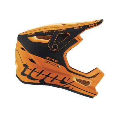 STATUS Helmet Topenga Orange/Black