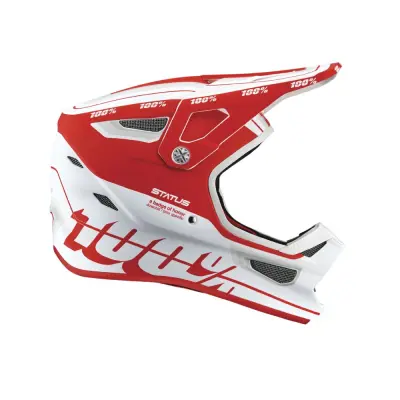 STATUS Helmet Topenga Red/White