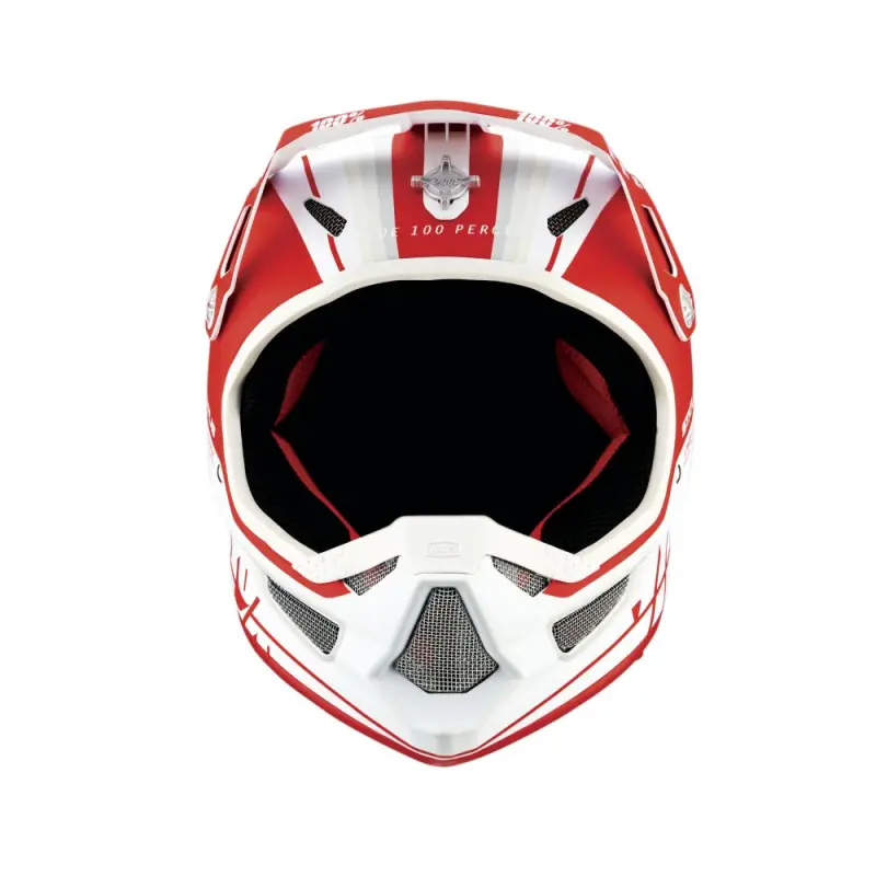 STATUS YOUTH Helmet Topenga Red/White